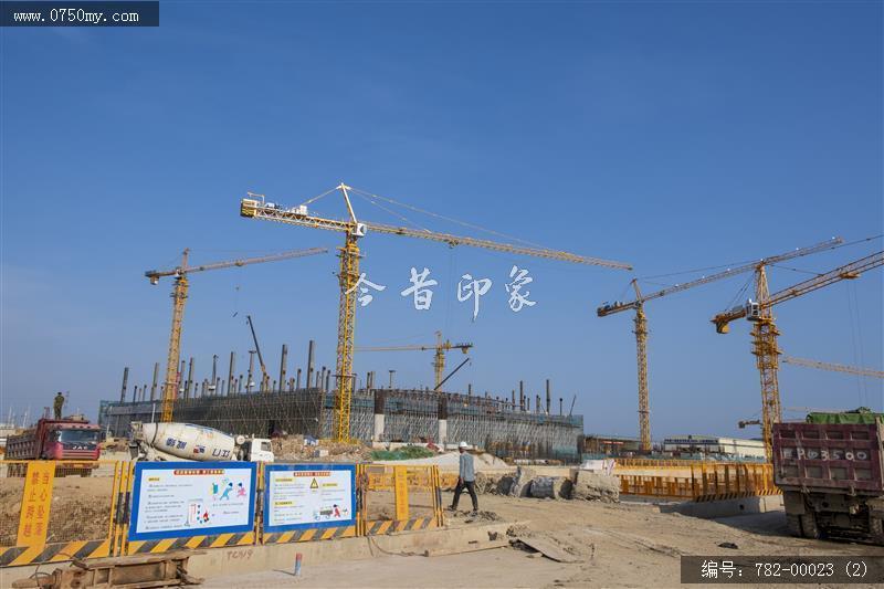 建设中的江门站_城市建设,交通枢纽,江门站