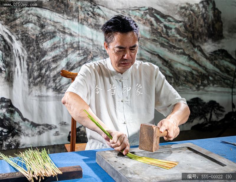 非遗系列：白沙茅龙笔制作技艺(国家级)_非遗,书法,艺术,茅龙,大师,传承