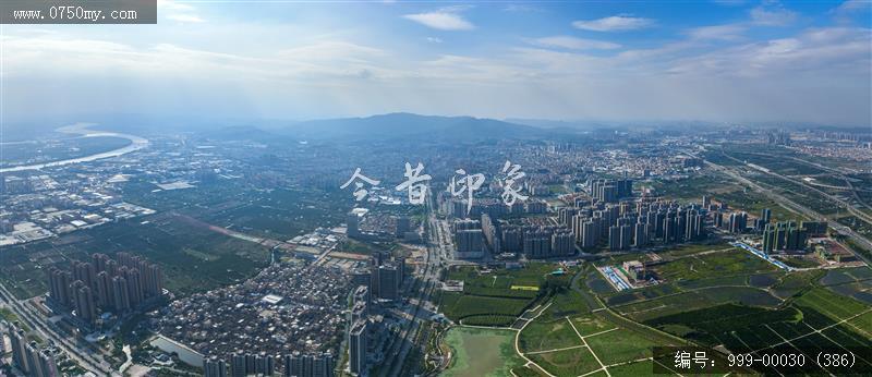 会城全景_航拍,全景图,城市景色