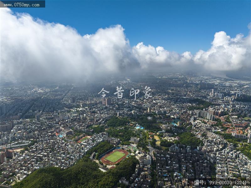 会城大景_航拍,城市景色