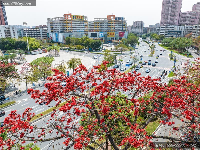 冈州广场_航拍,城市景色