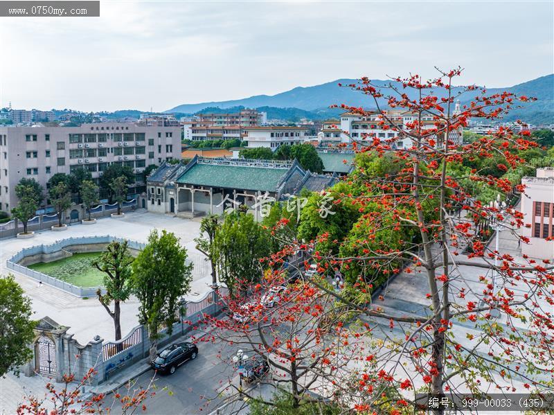 冈州书院_航拍,旅游景点