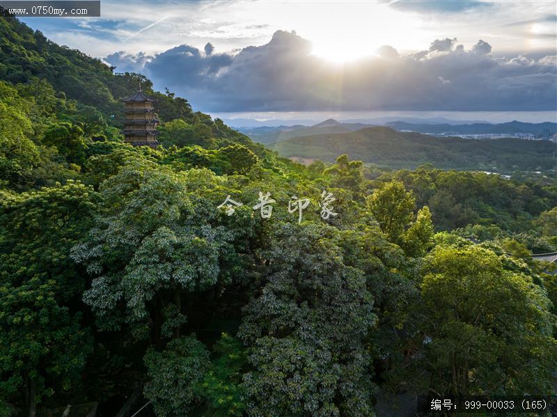 观音寺_航拍,旅游景点