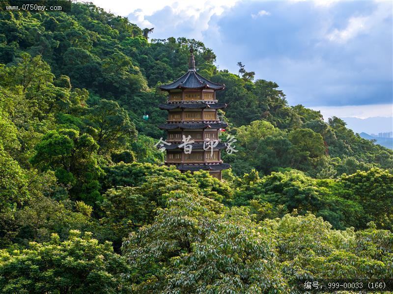 观音寺_航拍,旅游景点