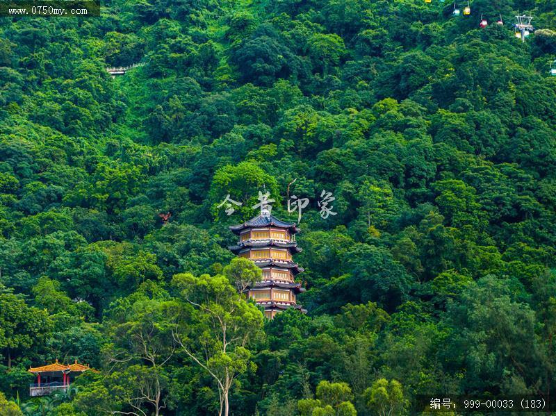 观音寺_航拍,旅游景点