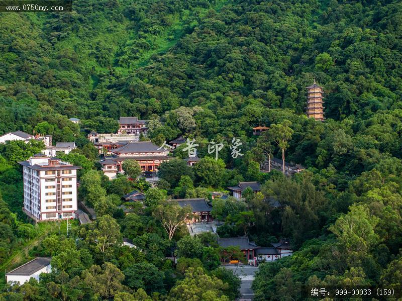 观音寺_航拍,旅游景点