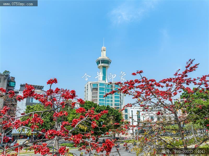 冈州广场_航拍,城市景色