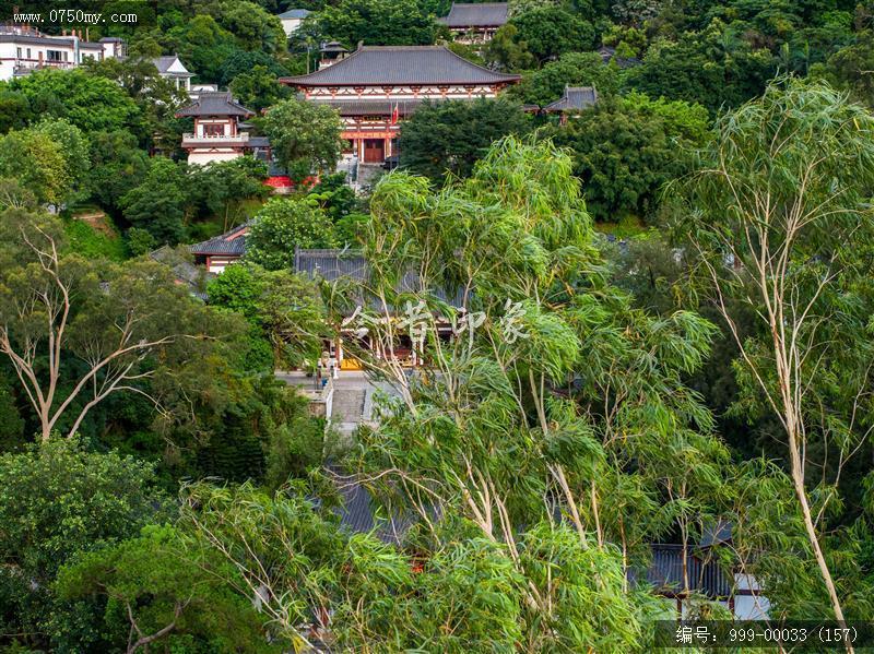 观音寺_航拍,旅游景点