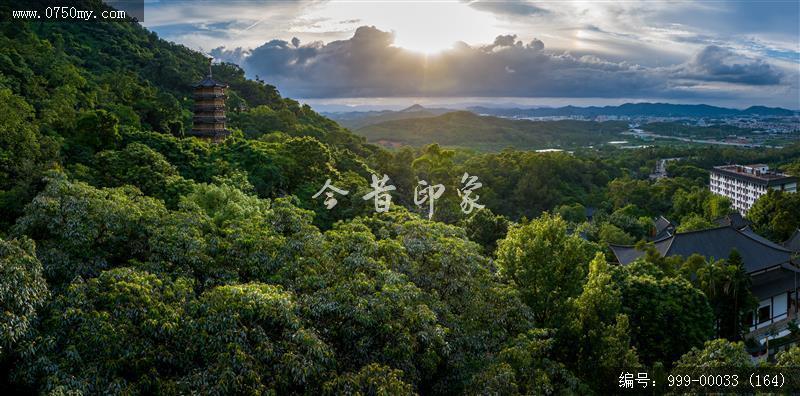 观音寺_航拍,旅游景点