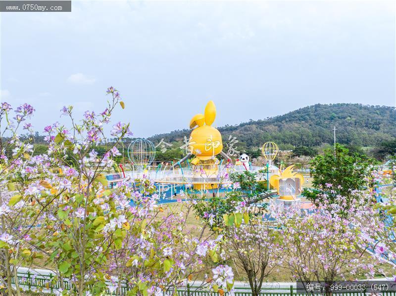 滑草场儿童公园_航拍,城市建设