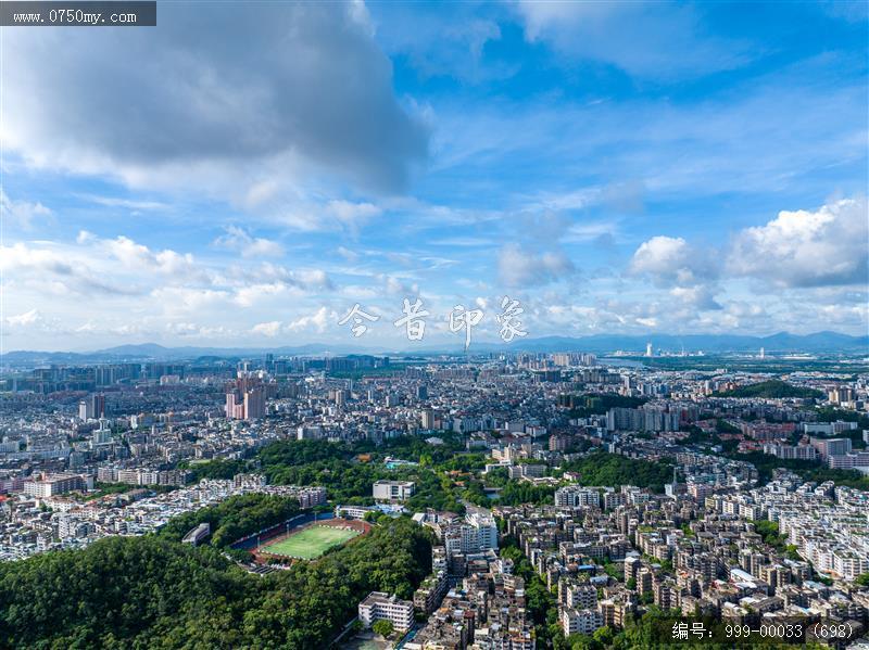 会城全景_航拍,城市景色