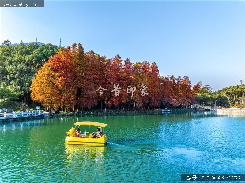 玉湖_航拍,旅游景点