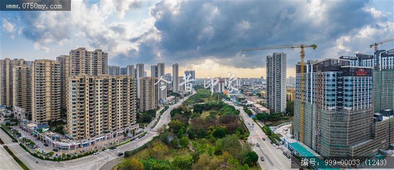 枢纽新城_航拍,城市景色