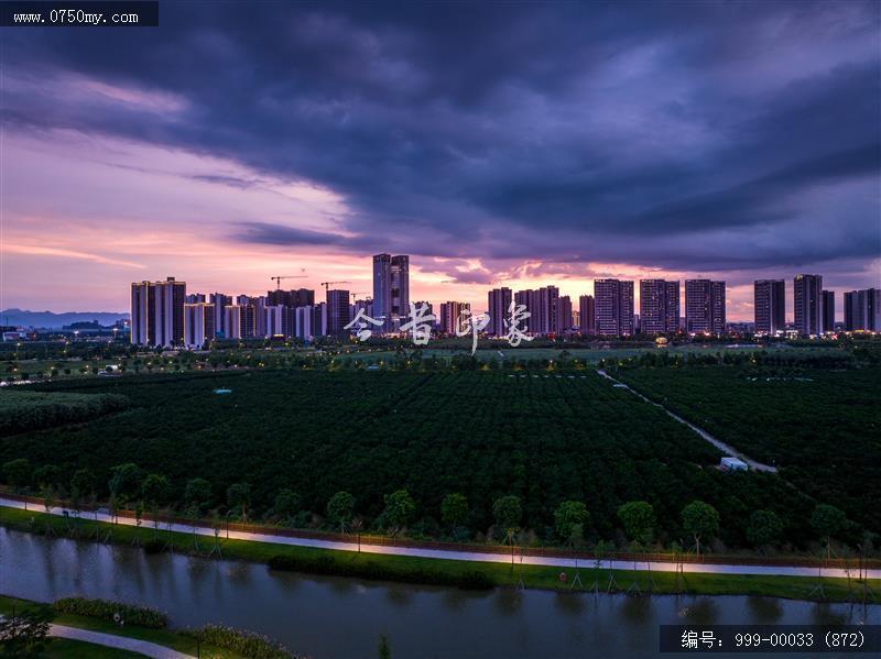 梅江生态园_航拍,人居环境