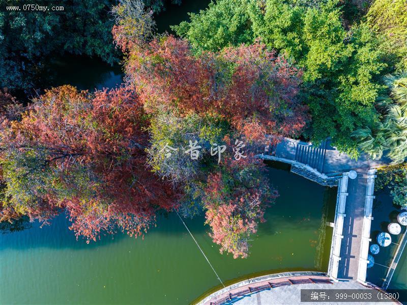 玉湖_航拍,旅游景点