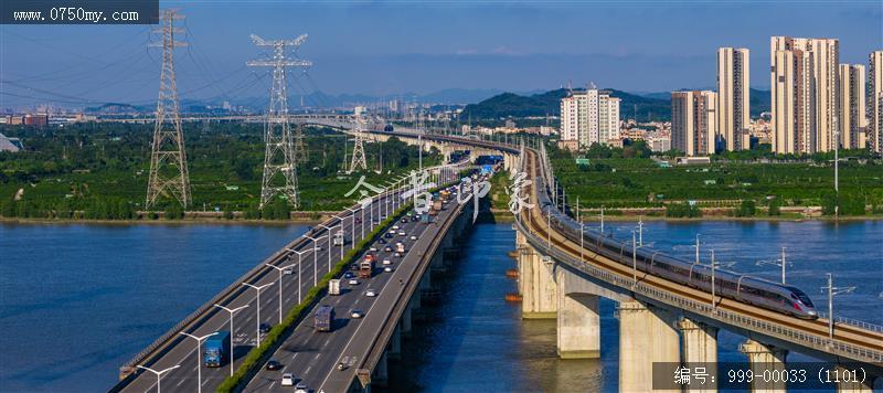 桥梁公路_航拍,交通水利