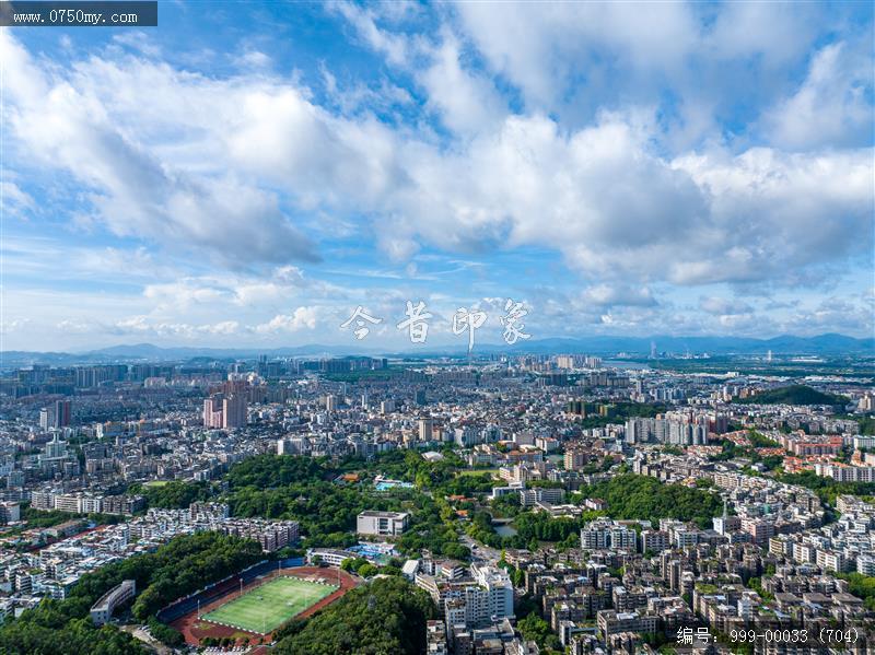 会城全景_航拍,城市景色
