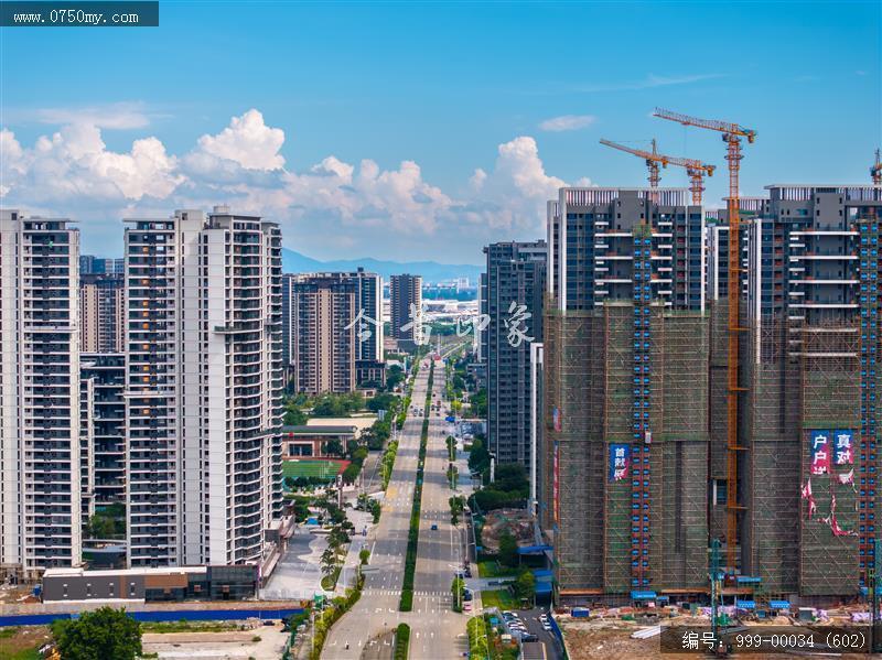 枢纽新城_航拍,城市景色