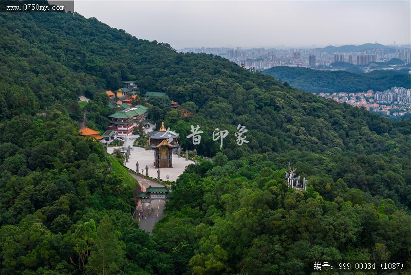 玉台寺_航拍,圭峰山,玉台寺