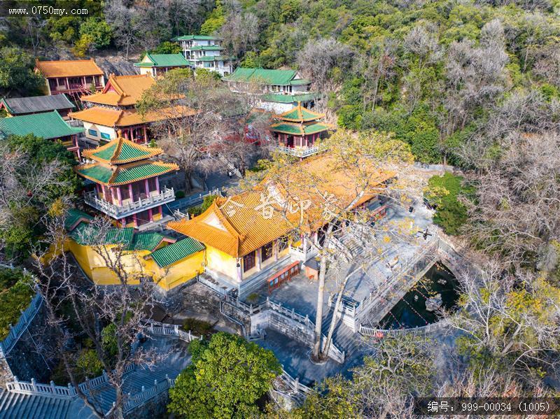 玉台寺_航拍,圭峰山,玉台寺