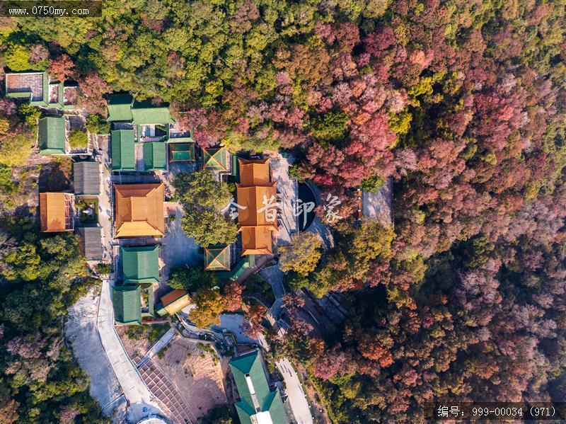 玉台寺_航拍,圭峰山,玉台寺