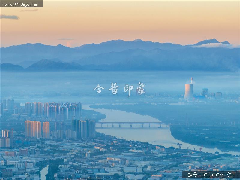 会城城区_航拍,城市景色