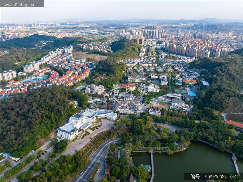 会城全景_航拍,城市景色