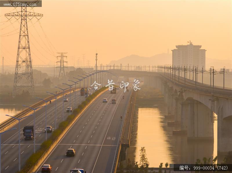 江门道路_航拍,交通水利