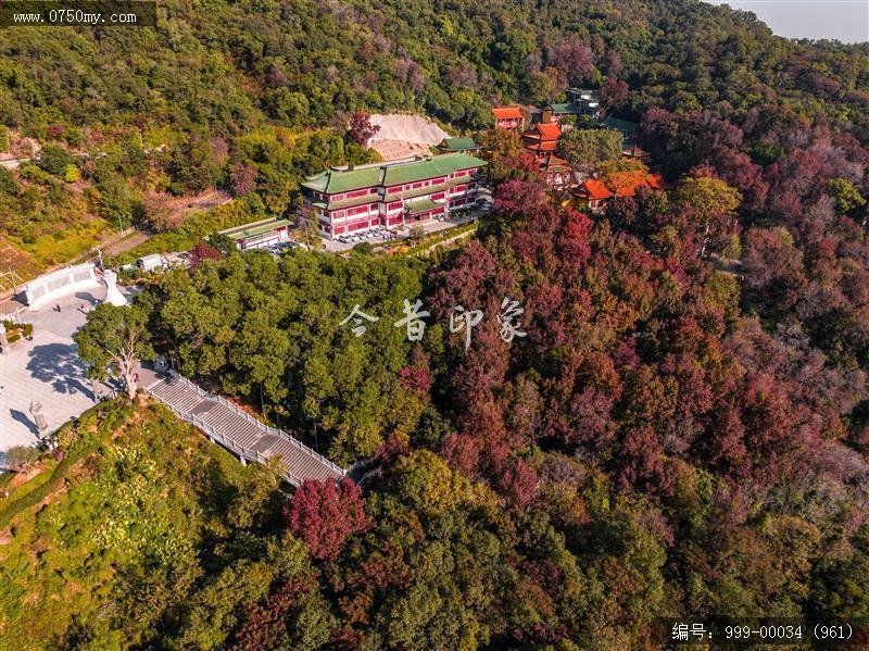 玉台寺_航拍,圭峰山,玉台寺