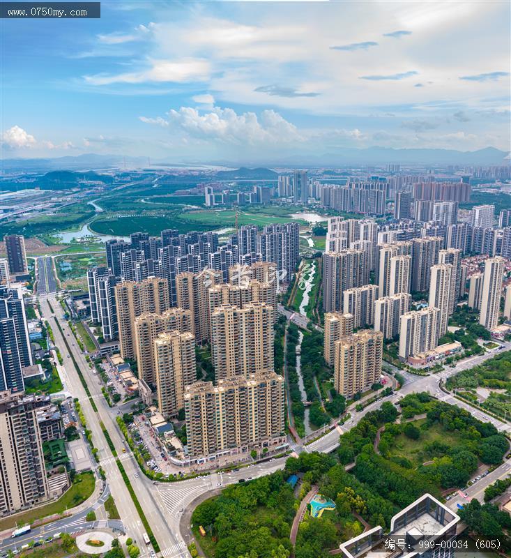 枢纽新城_航拍,城市景色