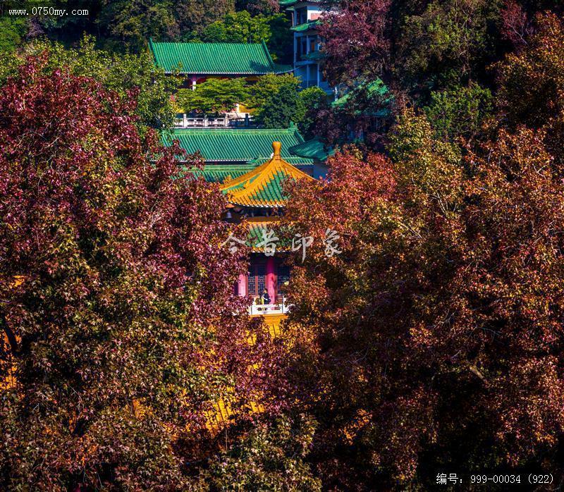 玉台寺_航拍,圭峰山,玉台寺