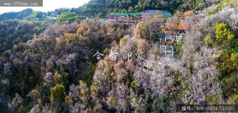 玉台寺_航拍,圭峰山,玉台寺