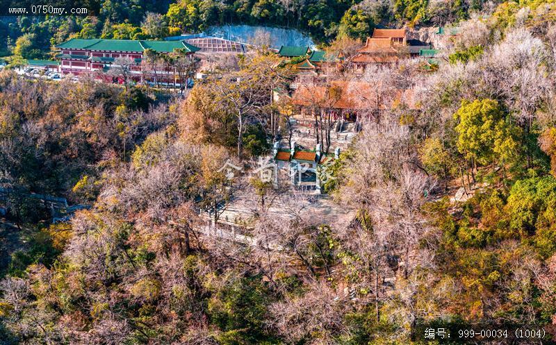 玉台寺_航拍,圭峰山,玉台寺