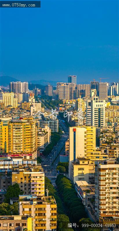 会城城区_航拍,城市景色