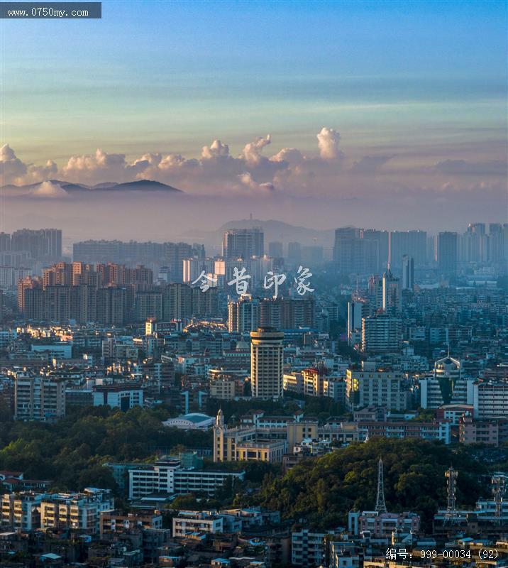 会城城区_航拍,城市景色