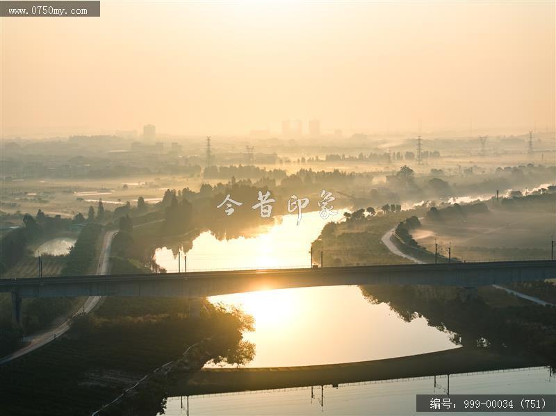 江门水道_航拍,交通水利