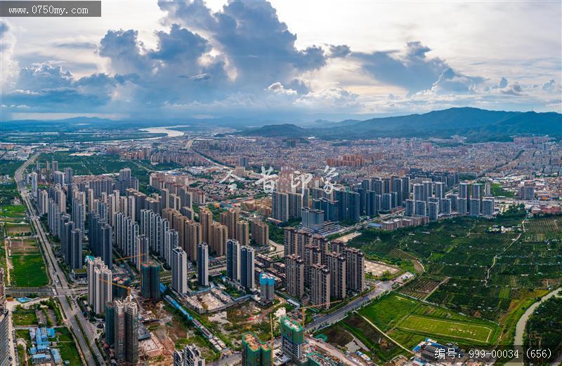 枢纽新城_航拍,城市景色