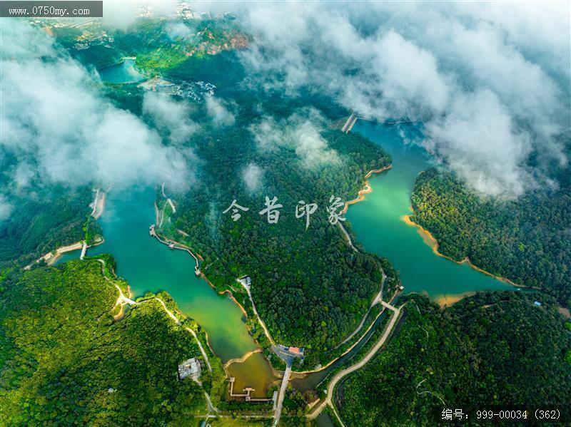 绿护屏_航拍,生态环境