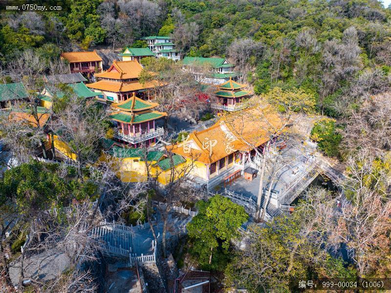 玉台寺_航拍,圭峰山,玉台寺