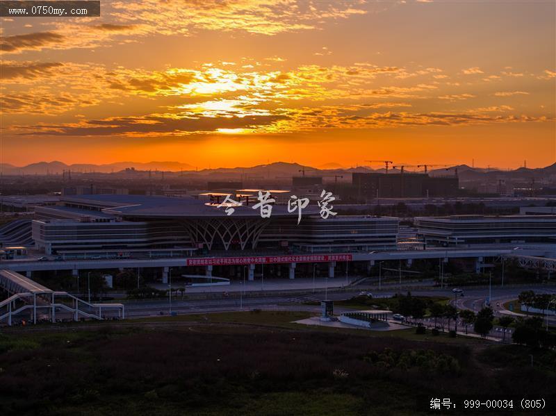 江门站_航拍,交通水利