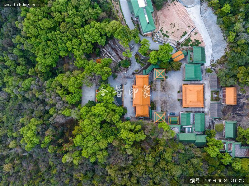 玉台寺_航拍,圭峰山,玉台寺