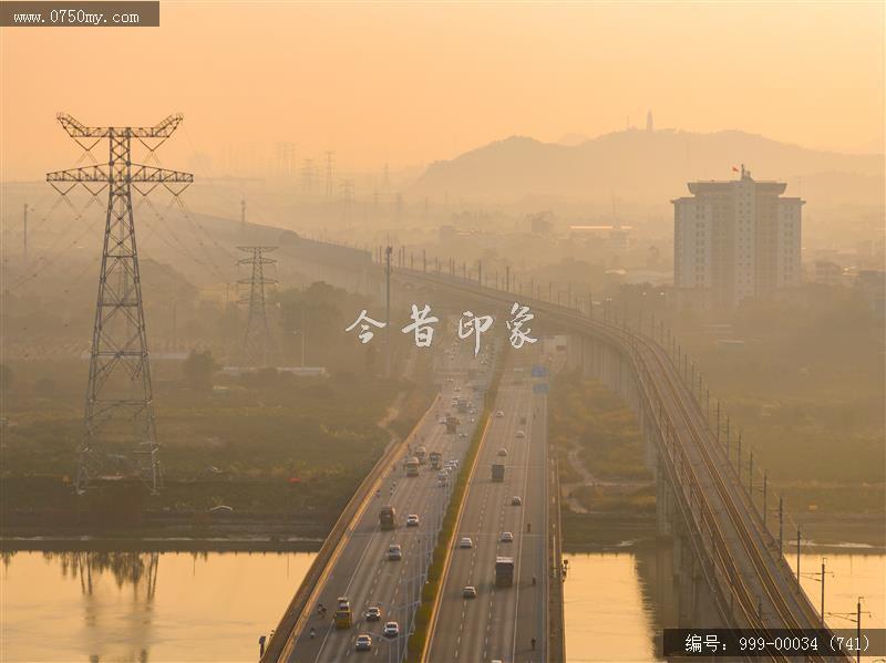 江门道路_航拍,交通水利