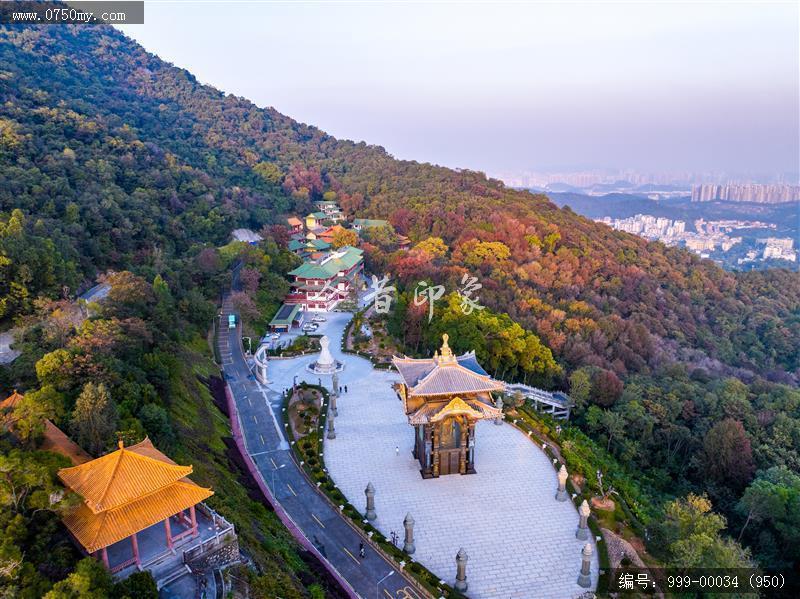 玉台寺_航拍,圭峰山,玉台寺