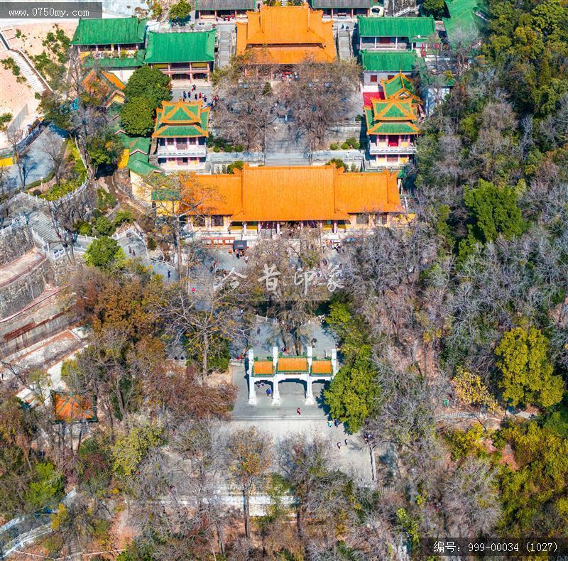 玉台寺_航拍,圭峰山,玉台寺