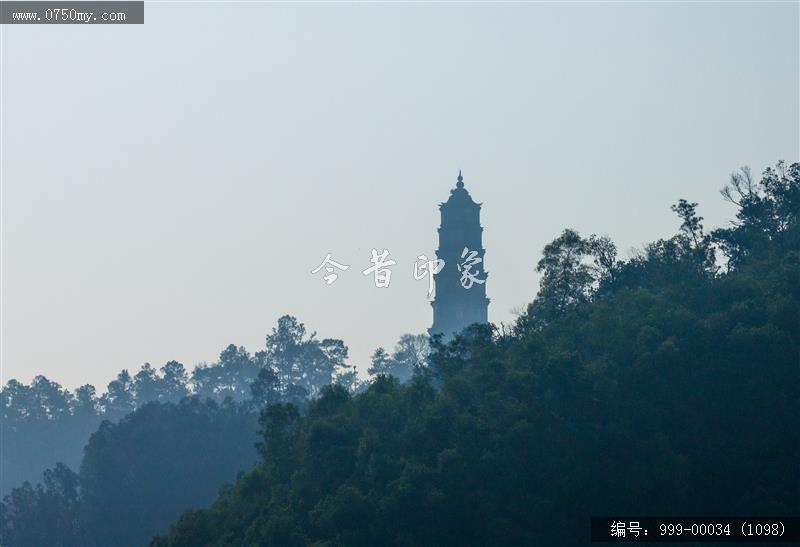 凌云塔_航拍,旅游民俗