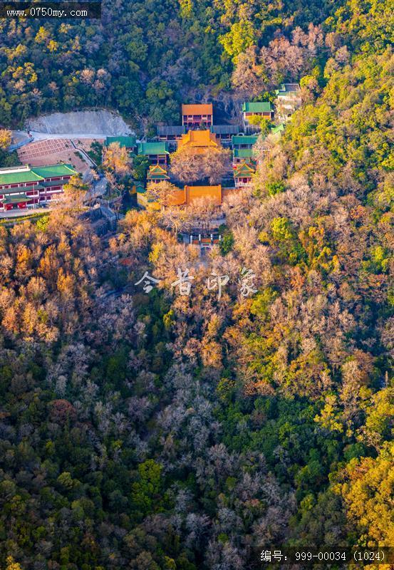 玉台寺_航拍,圭峰山,玉台寺
