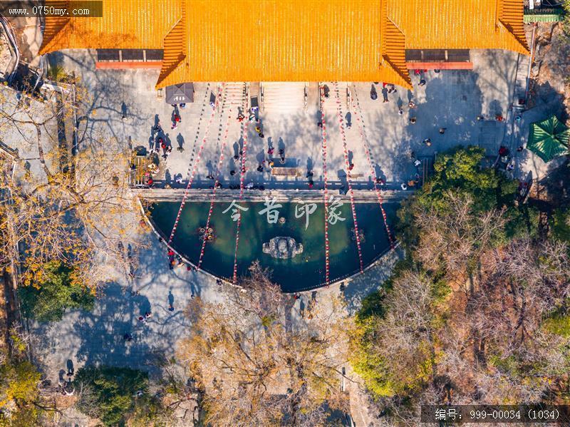 玉台寺_航拍,圭峰山,玉台寺