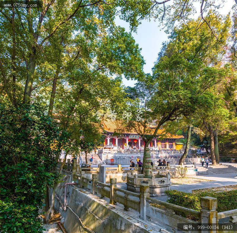 玉台寺_航拍,圭峰山,玉台寺