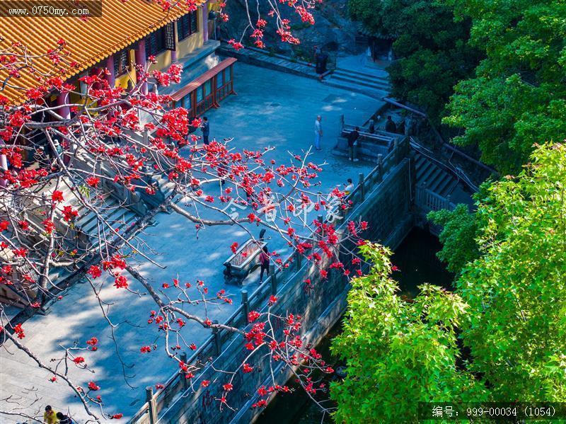 玉台寺_航拍,圭峰山,玉台寺