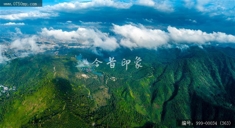 绿护屏_航拍,生态环境